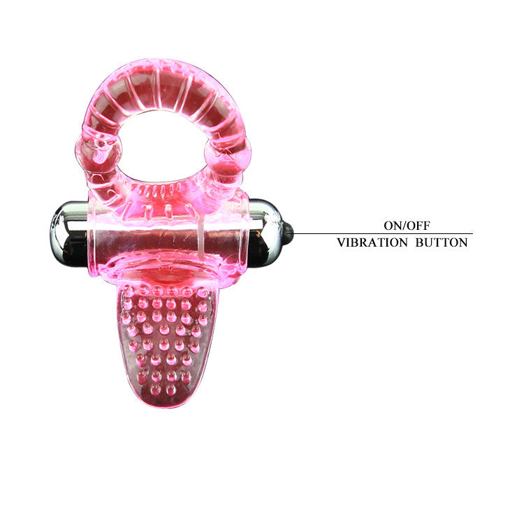 Baile - Sweet Abs 10 Ritmos Ring Anillo Pene Vibrador Rosa 5 Baile - Sweet Abs 10 Ritmos Ring Anillo Pene Vibrador Rosa - Imagen 5