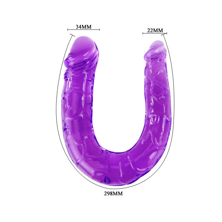 Baile - Double Dong Dildo Doble Lila 4 Baile - Double Dong Dildo Doble Lila - Imagen 4