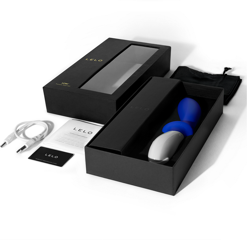 Lelo - Loki Vibrador Prostático Azul 2 Lelo - Loki Vibrador Prostático Azul - Imagen 2