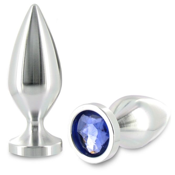 Metal Hard - Anal Plug Aliminum Color Cristal Grande 10.16Cm 1 Metal Hard - Anal Plug Aliminum Color Cristal Grande 10.16Cm
