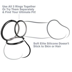 Fantasy C-Ringz - Set Anillas Silicona Stamina