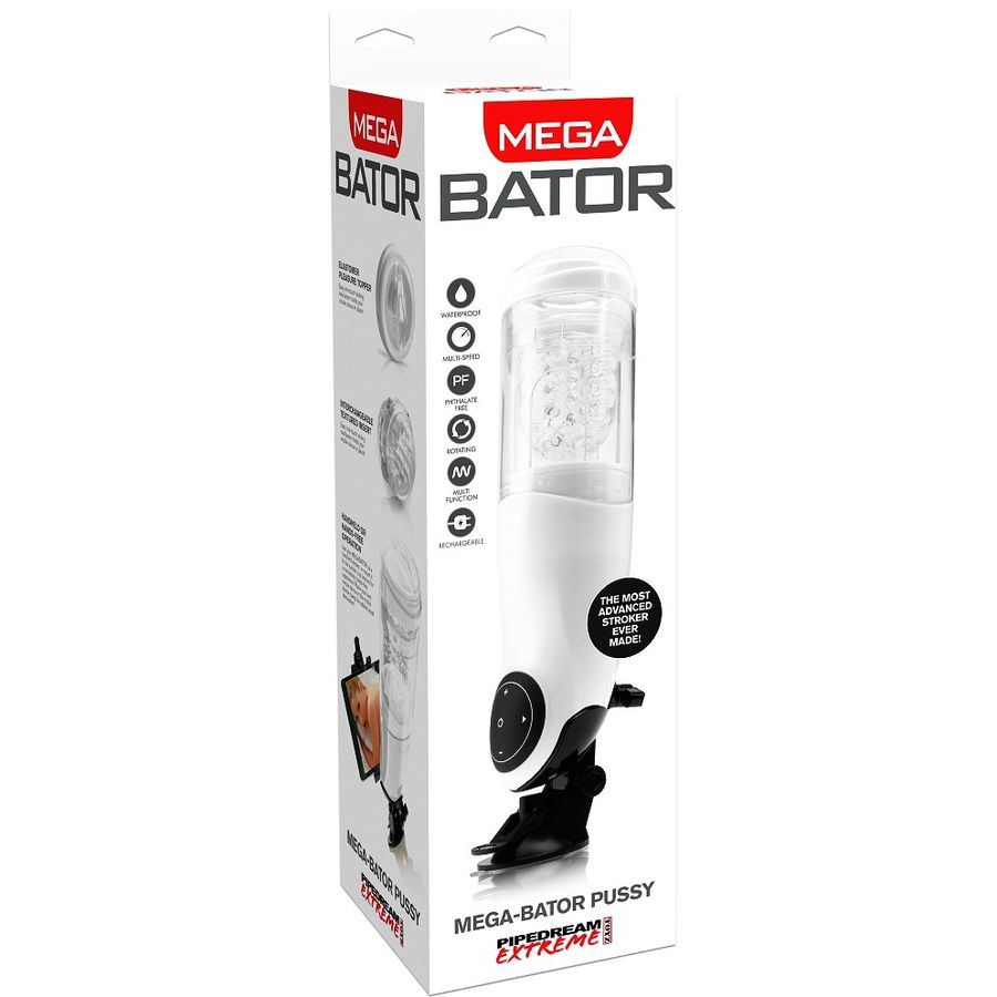Extreme Toyz - Pdx Mega Bator Usb Masturbador Masculino Vagina Blanco 1 Extreme Toyz - Pdx Mega Bator Usb Masturbador Masculino Vagina Blanco