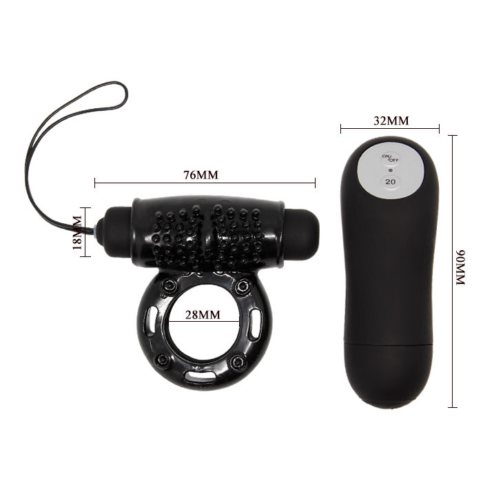 Baile - Anillo Control Remoto Negro 20V 4 Baile - Anillo Control Remoto Negro 20V - Imagen 4