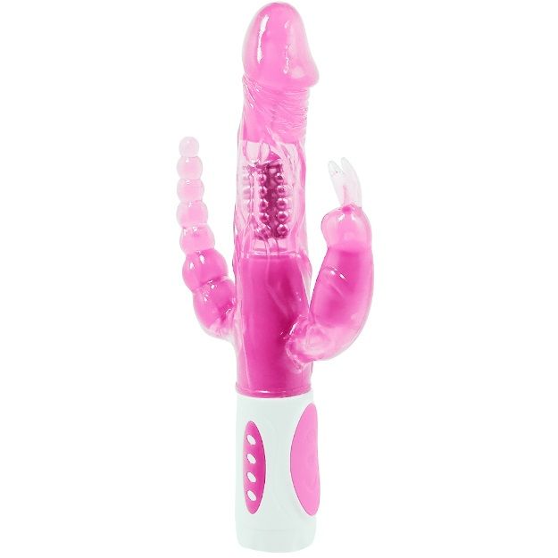 Baile - Pretty Bunny Triple Vibrador Rotador 2 Baile - Pretty Bunny Triple Vibrador Rotador - Imagen 2