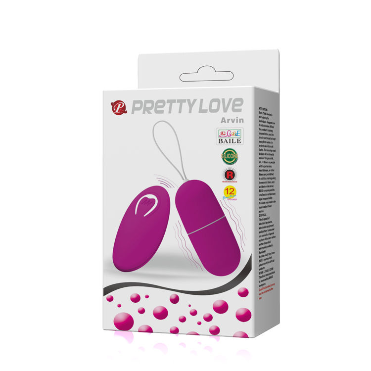 Pretty Love - Huevo Vibrador Arvin Control Remoto 12V 8 Pretty Love - Huevo Vibrador Arvin Control Remoto 12V - Imagen 8