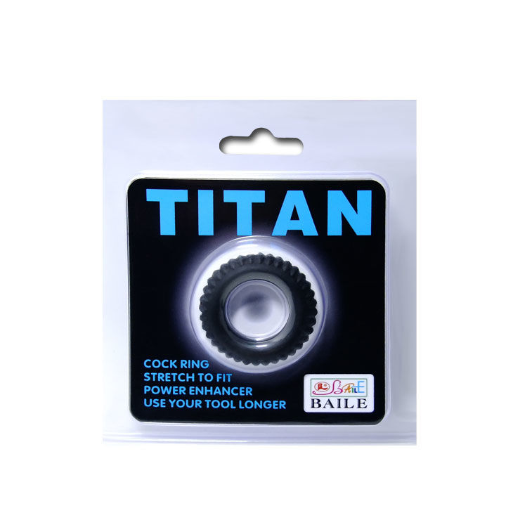 Baile - Titan Cockring Black 1.9 Cm 5 Baile - Titan Cockring Black 1.9 Cm - Imagen 5