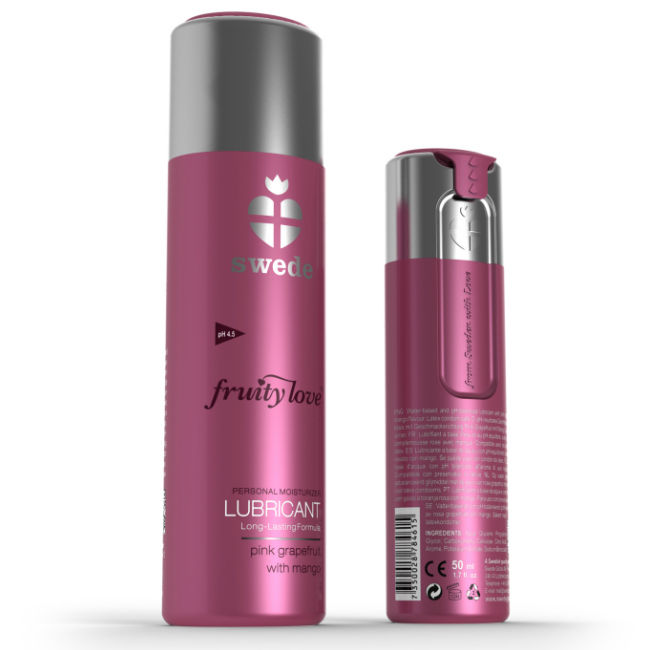 Swede - Fruity Love Lubricante Pomelo Rosa Con Mango 50 Ml 1 Swede - Fruity Love Lubricante Pomelo Rosa Con Mango 50 Ml