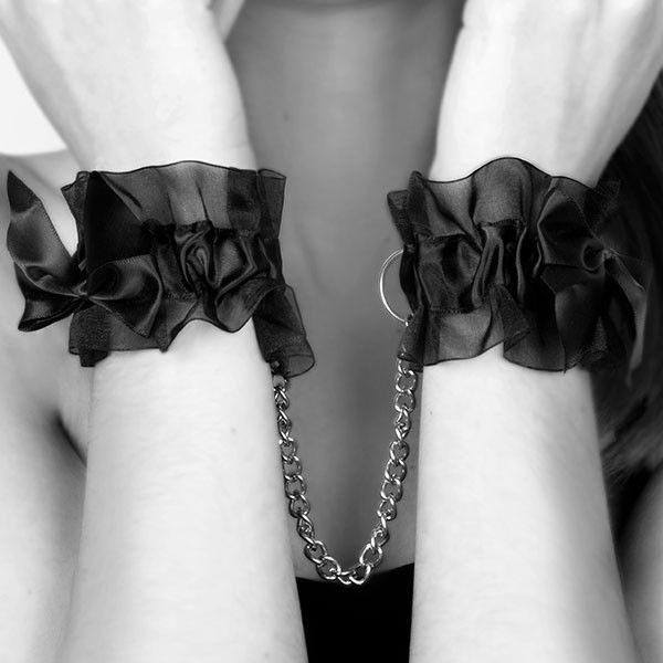 Bijoux - Indiscrets Frou Frou Esposas De Organza 3 Bijoux - Indiscrets Frou Frou Esposas De Organza - Imagen 3
