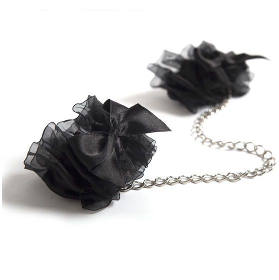 Bijoux - Indiscrets Frou Frou Esposas De Organza 2 Bijoux - Indiscrets Frou Frou Esposas De Organza - Imagen 2