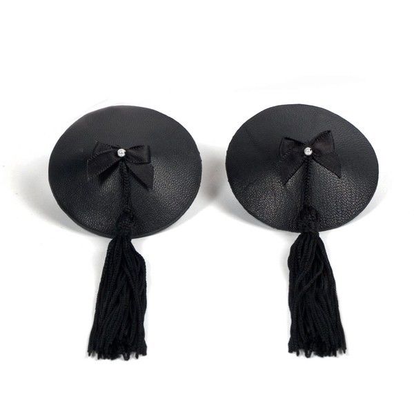 Bijoux - Burlesque Cubrepezones Negro 2 Bijoux - Burlesque Cubrepezones Negro - Imagen 2