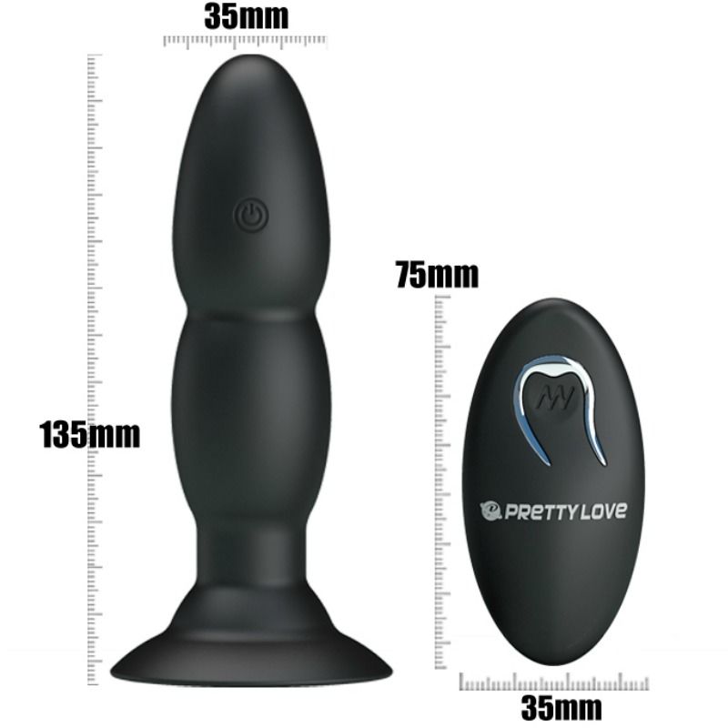 Pretty Love - Plug Vibrador Y Rotación Por Control Remoto 6 Pretty Love - Plug Vibrador Y Rotación Por Control Remoto - Imagen 6