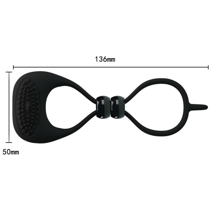 Pretty Love - Anillo Doble Para Pene Y Testículos 6 Pretty Love - Anillo Doble Para Pene Y Testículos - Imagen 6