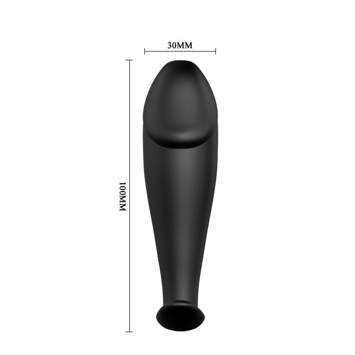 Pretty Love - Plug Anal Silicona Forma Pene Y 12 Modos Vibración Negro 4 Pretty Love - Plug Anal Silicona Forma Pene Y 12 Modos Vibración Negro - Imagen 4