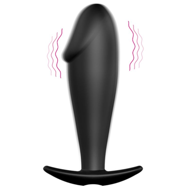 Pretty Love - Plug Anal Silicona Forma Pene Y 12 Modos Vibración Negro 9 Pretty Love - Plug Anal Silicona Forma Pene Y 12 Modos Vibración Negro - Imagen 9