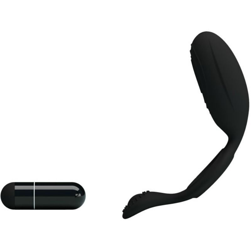 Pretty Love - Ethel Anillo Vibrador Con Estimulador 2 Pretty Love - Ethel Anillo Vibrador Con Estimulador - Imagen 2