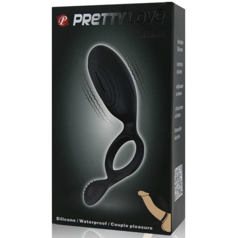 Pretty Love - Ethel Anillo Vibrador Con Estimulador 10 Pretty Love - Ethel Anillo Vibrador Con Estimulador - Imagen 10