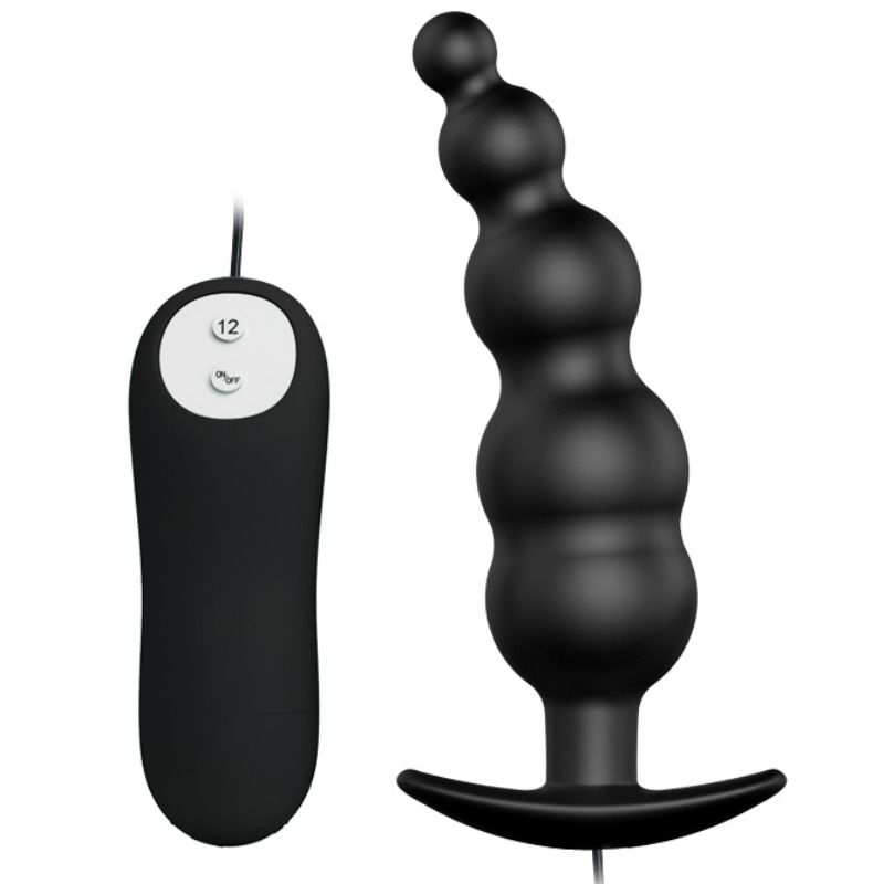 Pretty Love - Plug Anal Silicona Estimulación Extra Y 12 Modos Vibración Negro Control Remoto 1 Pretty Love - Plug Anal Silicona Estimulación Extra Y 12 Modos Vibración Negro Control Remoto