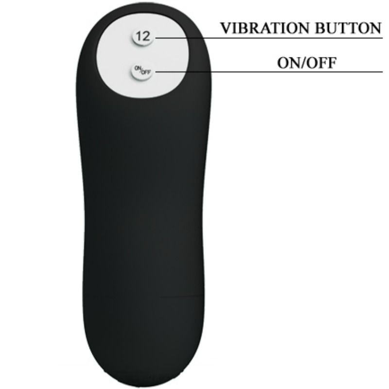 Pretty Love - Plug Anal Silicona Estimulación Extra Y 12 Modos Vibración Negro Control Remoto 6 Pretty Love - Plug Anal Silicona Estimulación Extra Y 12 Modos Vibración Negro Control Remoto - Imagen 6