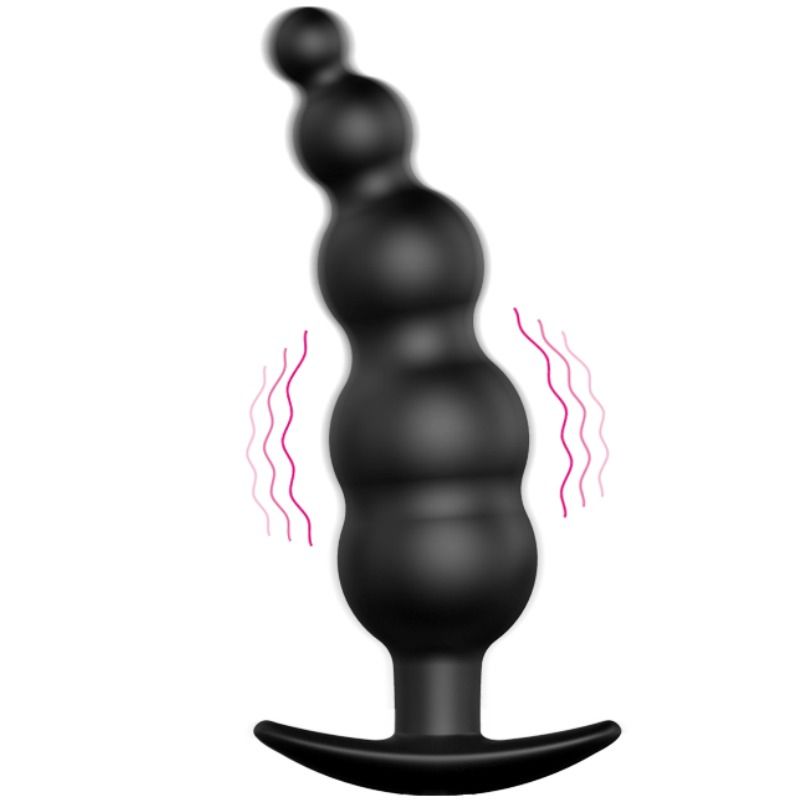 Pretty Love - Plug Anal Silicona Estimulación Extra Y 12 Modos Vibración Negro Control Remoto 8 Pretty Love - Plug Anal Silicona Estimulación Extra Y 12 Modos Vibración Negro Control Remoto - Imagen 8
