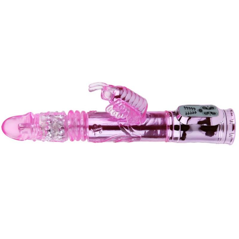 Baile - Vibrador Recargable Con Rotacion Y Estimulador Throbbing Butterf 5 Baile - Vibrador Recargable Con Rotacion Y Estimulador Throbbing Butterf - Imagen 5