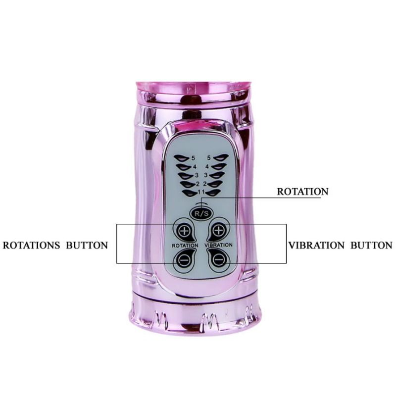 Baile - Vibrador Recargable Con Rotacion Y Estimulador Throbbing Butterf 10 Baile - Vibrador Recargable Con Rotacion Y Estimulador Throbbing Butterf - Imagen 10