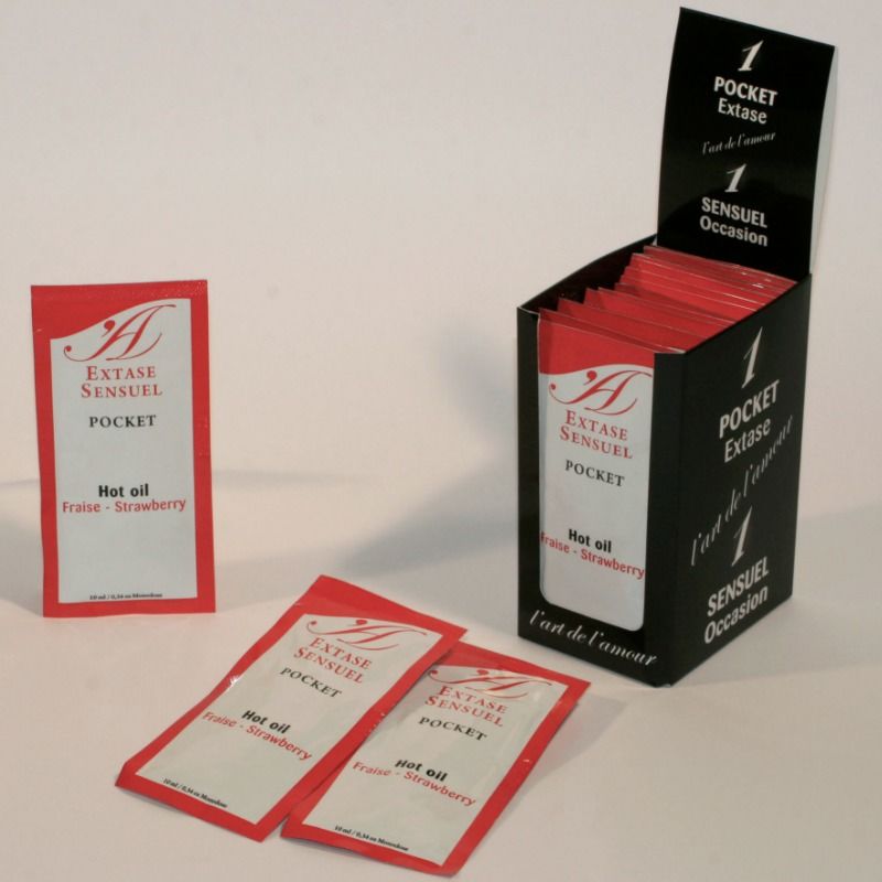 Extase Sensual - Aceite Estimulante Fresa 10 Ml 2 Extase Sensual - Aceite Estimulante Fresa 10 Ml - Imagen 2