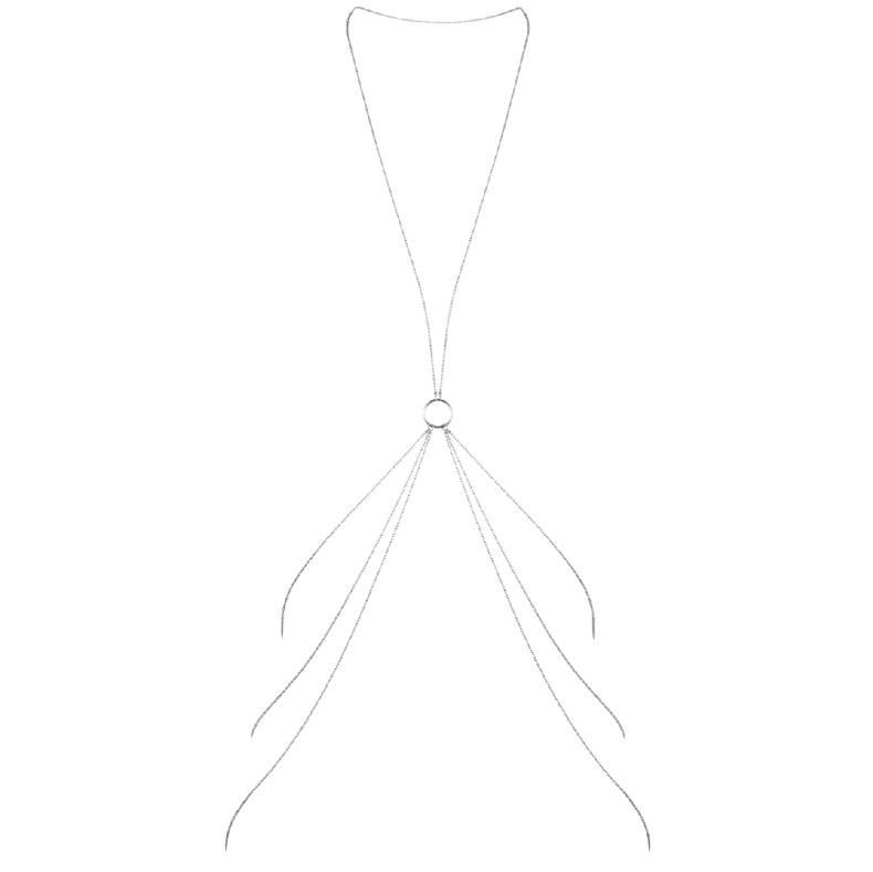 Bijoux - Magnifique Cadenas Metálicas Para El Cuerpo 8 Silver 2 Bijoux - Magnifique Cadenas Metálicas Para El Cuerpo 8 Silver - Imagen 2