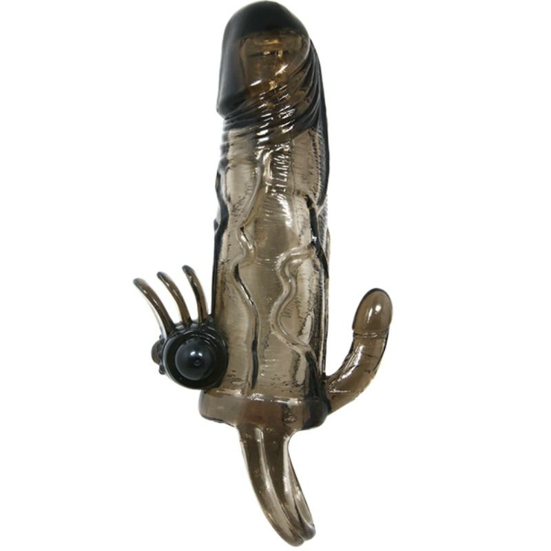 Baile - Brave Man Funda Pene Anal Y Clitoris Vibrador 16.5 Cm Negro 3 Baile - Brave Man Funda Pene Anal Y Clitoris Vibrador 16.5 Cm Negro - Imagen 3