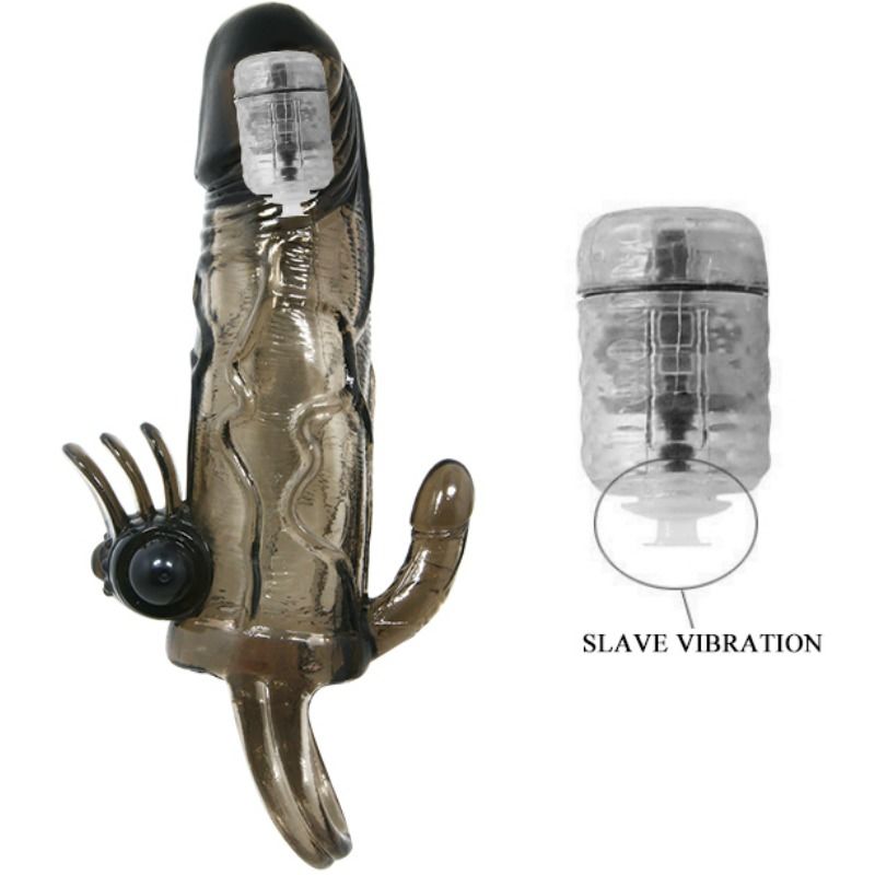 Baile - Brave Man Funda Pene Anal Y Clitoris Vibrador 16.5 Cm Negro 7 Baile - Brave Man Funda Pene Anal Y Clitoris Vibrador 16.5 Cm Negro - Imagen 7