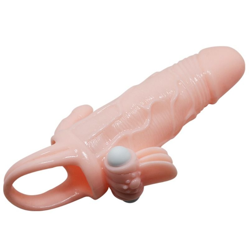 Baile - Brave Man Funda Pene Anal Y Clítoris Vibrador 16.5 Cm Natural 5 Baile - Brave Man Funda Pene Anal Y Clítoris Vibrador 16.5 Cm Natural - Imagen 5