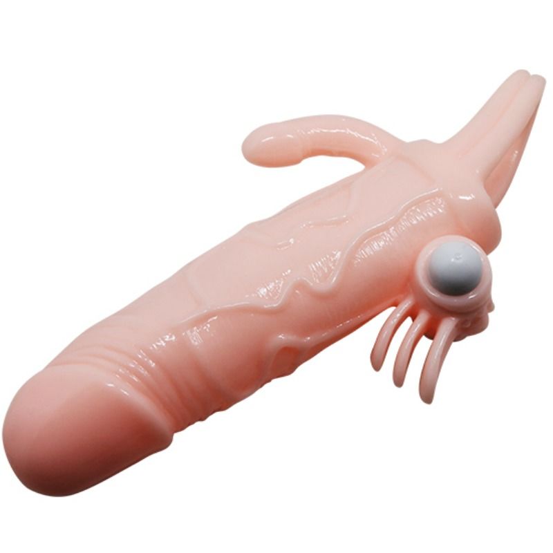 Baile - Brave Man Funda Pene Anal Y Clítoris Vibrador 16.5 Cm Natural 6 Baile - Brave Man Funda Pene Anal Y Clítoris Vibrador 16.5 Cm Natural - Imagen 6