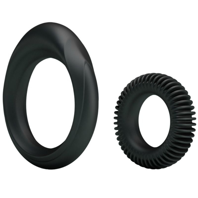 Baile - Kit 2 Anillos Silicona Ring Manhood 2 Baile - Kit 2 Anillos Silicona Ring Manhood - Imagen 2