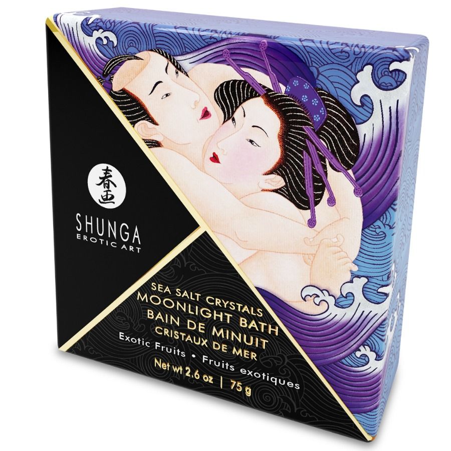 Shunga - Sales De Baño Aromatizadas Exotic Purple 75 Gr 1 Shunga - Sales De Baño Aromatizadas Exotic Purple 75 Gr
