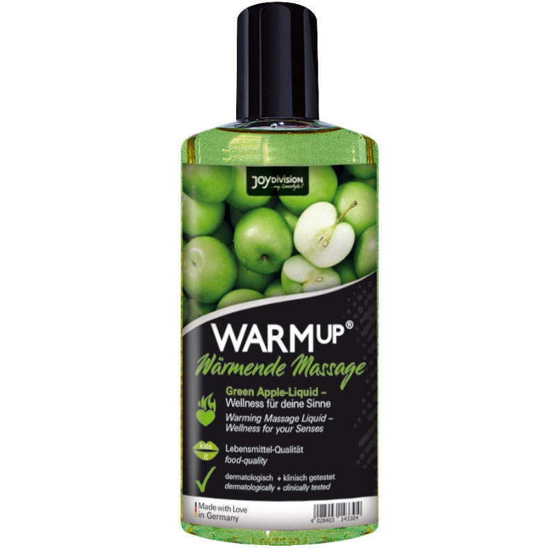 Joydivision Warmup - Aceite De Masaje Manzana Verde 150 Ml 1 Joydivision Warmup - Aceite De Masaje Manzana Verde 150 Ml