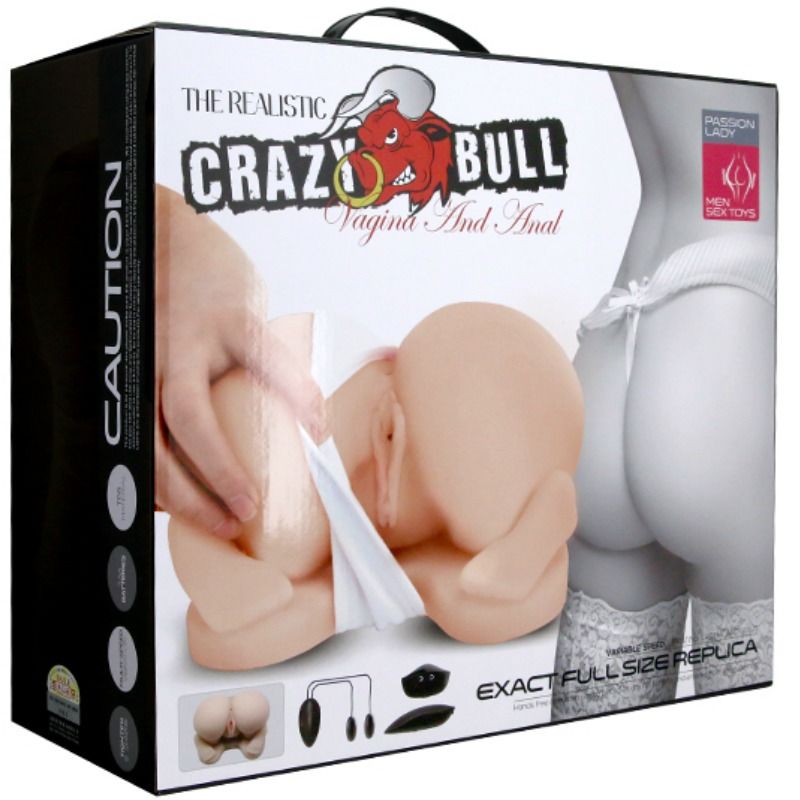 Crazy Bull - Trasero Realístico Posición Perrito Doble Canal 11 Crazy Bull - Trasero Realístico Posición Perrito Doble Canal - Imagen 11