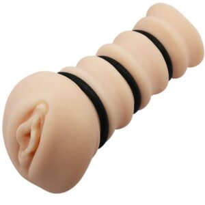 Crazy Bull - Masturbador con Anillos Modelo Vagina 2
