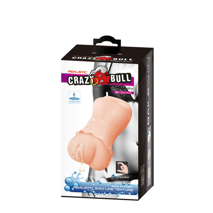 Crazy Bull - Masturbador Water Skin Modelo Vagina 2 6 Crazy Bull - Masturbador Water Skin Modelo Vagina 2 - Imagen 6