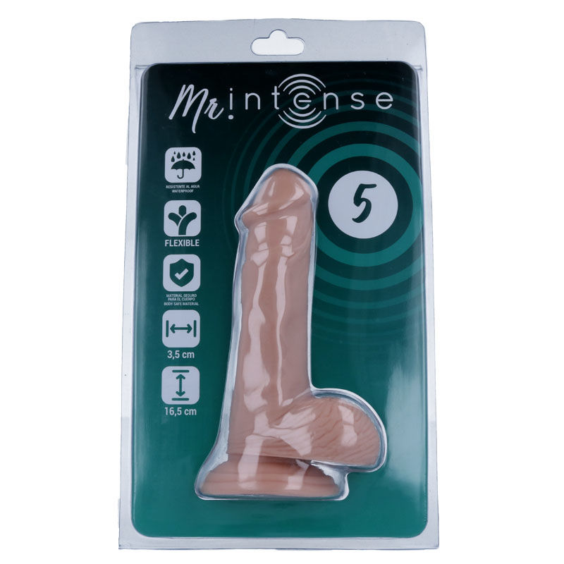 Mr Intense - 5 Pene Realístico 16.5 Cm -O- 3.5 Cm 6 Mr Intense - 5 Pene Realístico 16.5 Cm -O- 3.5 Cm - Imagen 6