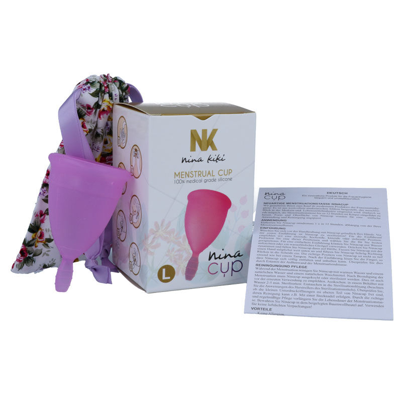Nina Kikí - Copa Menstrual Lila 1 Nina Kikí - Copa Menstrual Lila