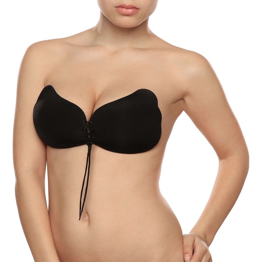 Bye-Bra - Lace-It Realzador Push-Up Negro Copa D 2 Bye-Bra - Lace-It Realzador Push-Up Negro Copa D - Imagen 2