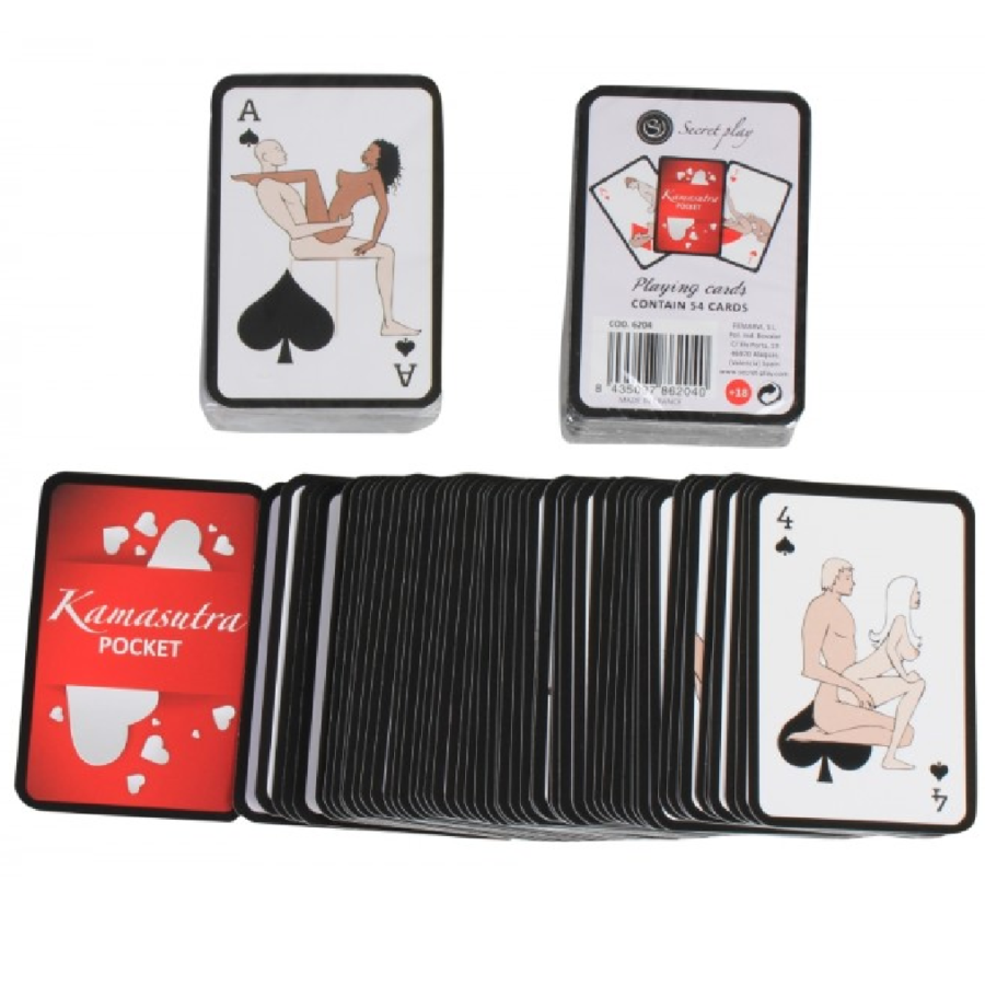 Secretplay - Cartas Kamasutra Mini (Es/En/Pt/It/Fr/De) 1 Secretplay - Cartas Kamasutra Mini (Es/En/Pt/It/Fr/De)