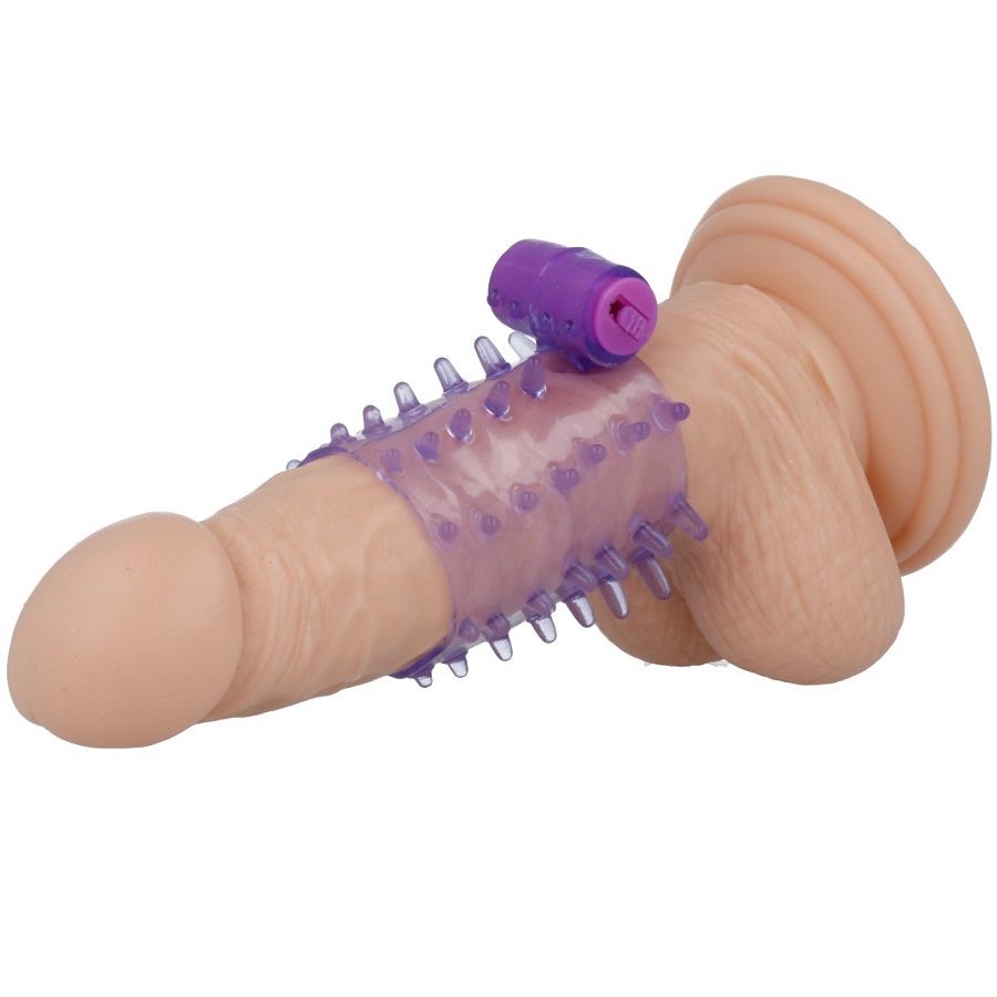 Casual Love - Ring Funda Pene Vibrador Lila 1 Casual Love - Ring Funda Pene Vibrador Lila
