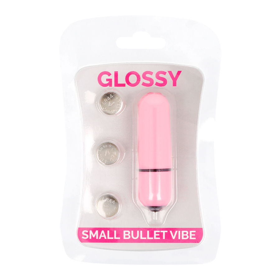 Glossy - Small Bala Vibradora Rosa 3 Glossy - Small Bala Vibradora Rosa - Imagen 3
