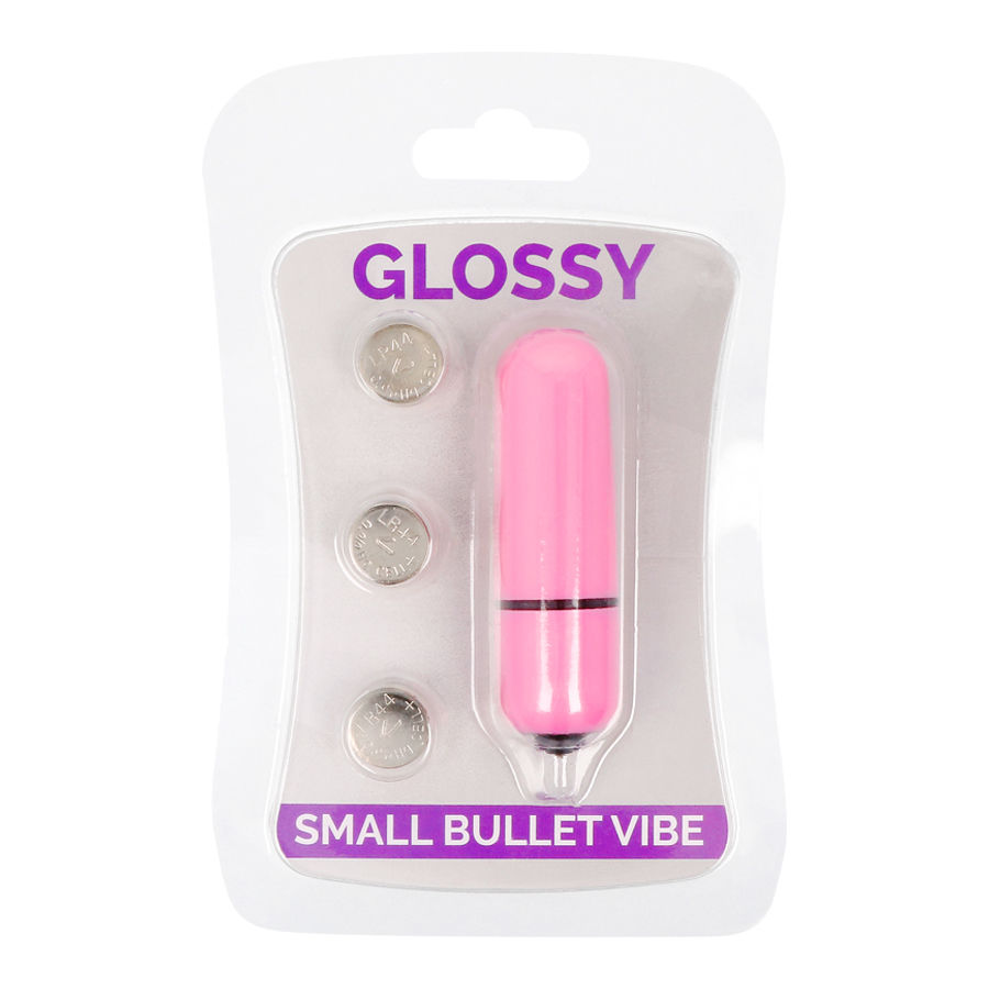 Glossy - Small Bala Vibradora Rosa Intenso 3 Glossy - Small Bala Vibradora Rosa Intenso - Imagen 3