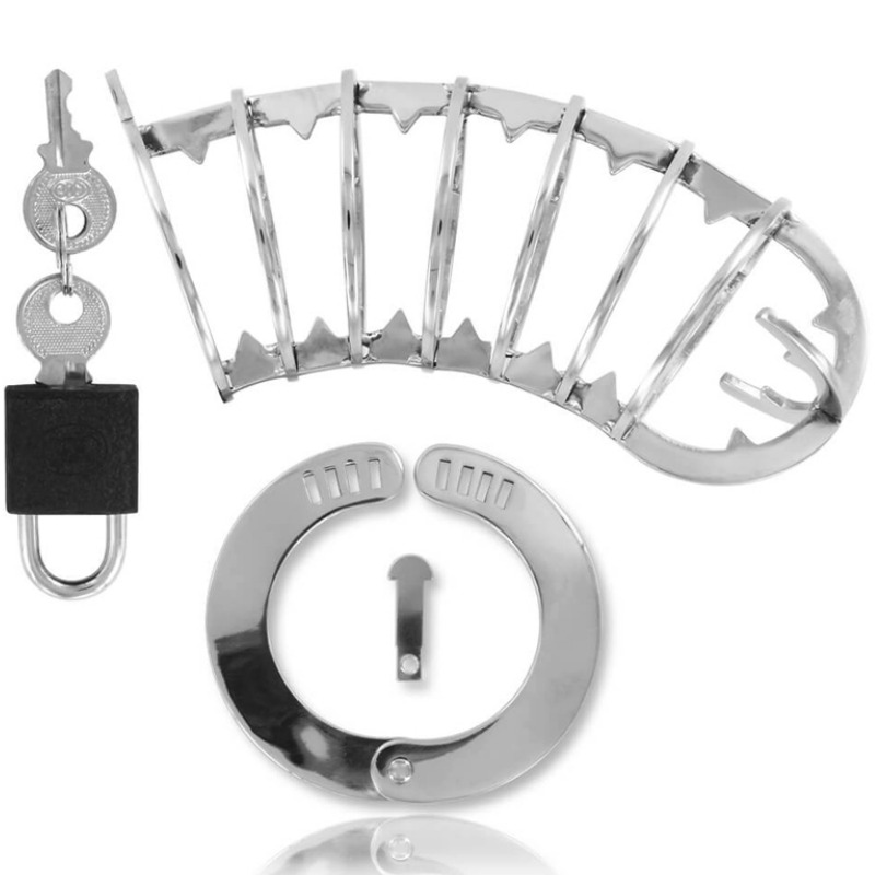 Metal Hard - Jaula Pene Con Cierre Seguridad 14 Cm 2 Metal Hard - Jaula Pene Con Cierre Seguridad 14 Cm - Imagen 2