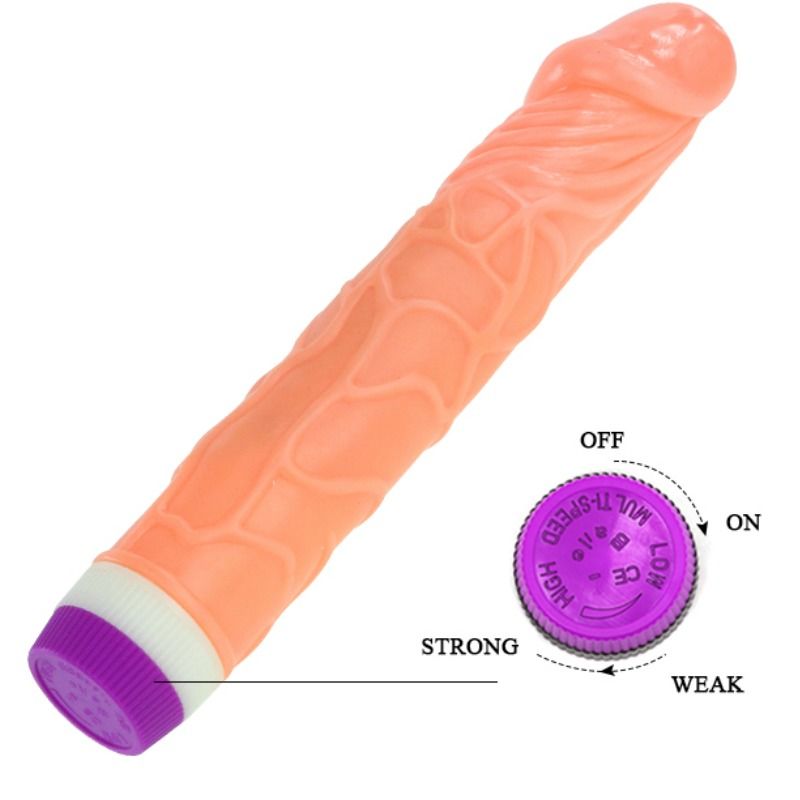 Baile - Waves Of Pleasure Realistic Vibrating 22.5 Cm 4 Baile - Waves Of Pleasure Realistic Vibrating 22.5 Cm - Imagen 4