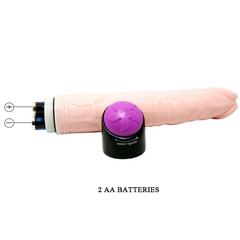 Baile - Adour Club Vibrador Realístico 23 Cm Natural 2 Baile - Adour Club Vibrador Realístico 23 Cm Natural - Imagen 2