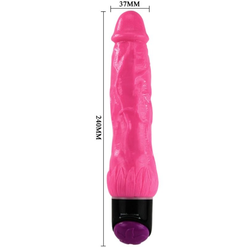 Baile - Colorful Sex Vibrador Realístico Rosa 24 Cm 2 Baile - Colorful Sex Vibrador Realístico Rosa 24 Cm - Imagen 2