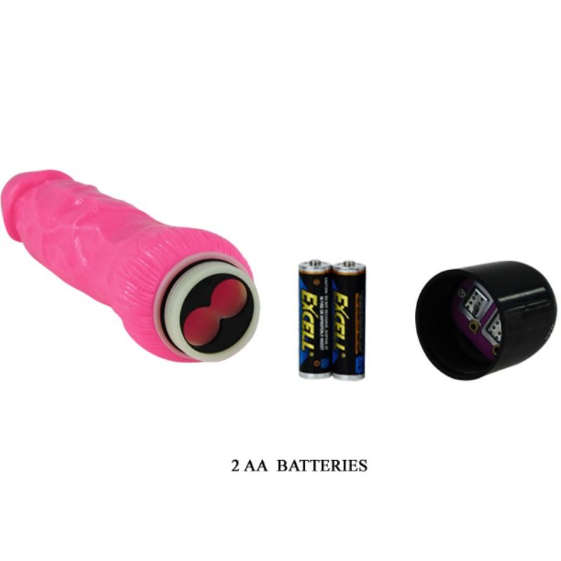 Baile - Colorful Sex Vibrador Realístico Rosa 24 Cm 3 Baile - Colorful Sex Vibrador Realístico Rosa 24 Cm - Imagen 3