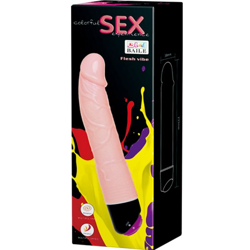 Baile - Colorful Sex Vibración Y Rotación 24 Cm 8 Baile - Colorful Sex Vibración Y Rotación 24 Cm - Imagen 8